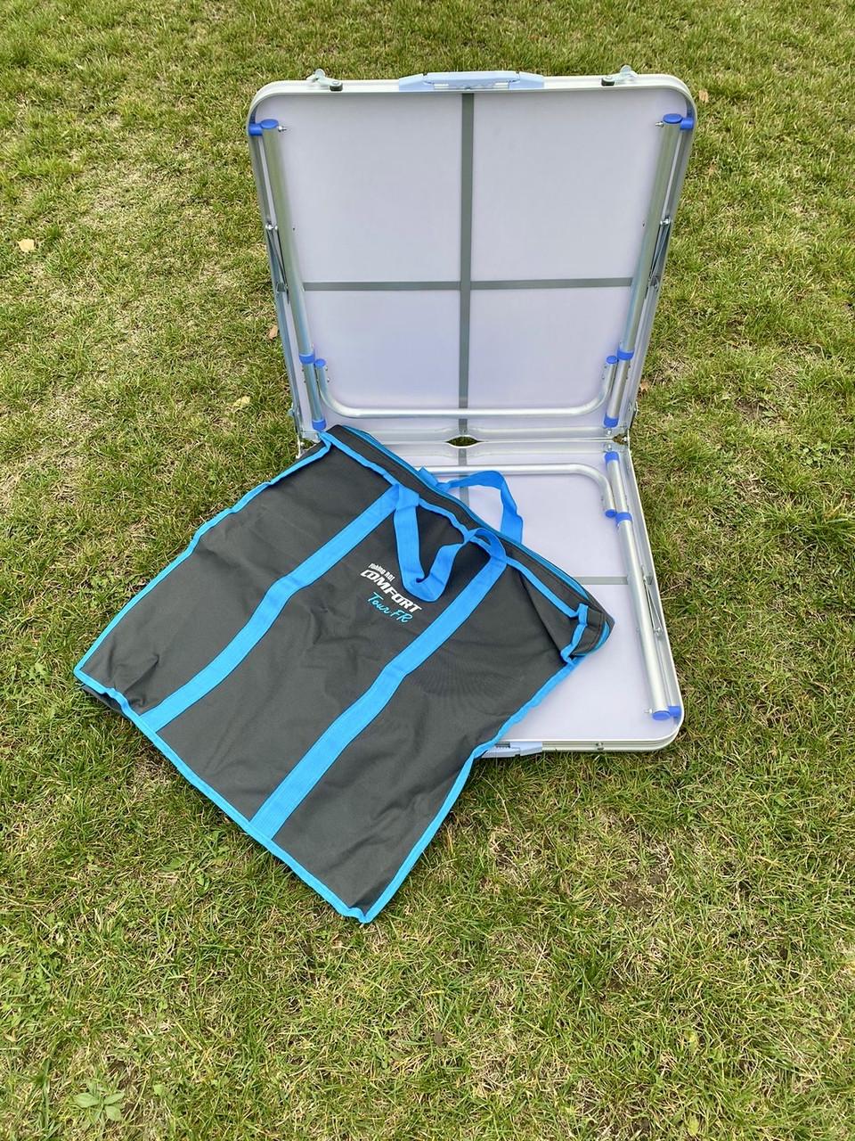 Стіл Fishing ROI Comfor Tour для риболовлі/полювання/туризму в чохлі Сірий (HY-001) - фото 10 Стіл Fishing ROI Comfor Tour для риболовлі/полювання/туризму в чохлі Сірий (HY-001) - фото 10