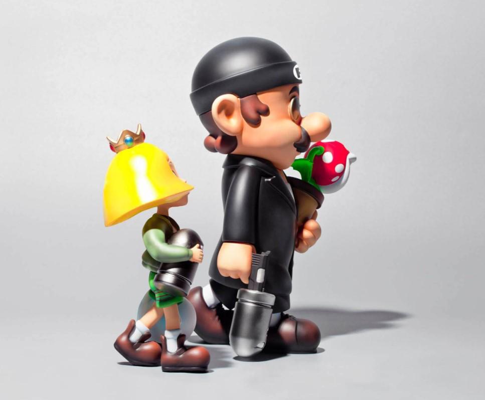 Набор фигурок Super Mario Леон Идеальный Убийца и Матильда 2 шт.14 см (13059098) - фото 3