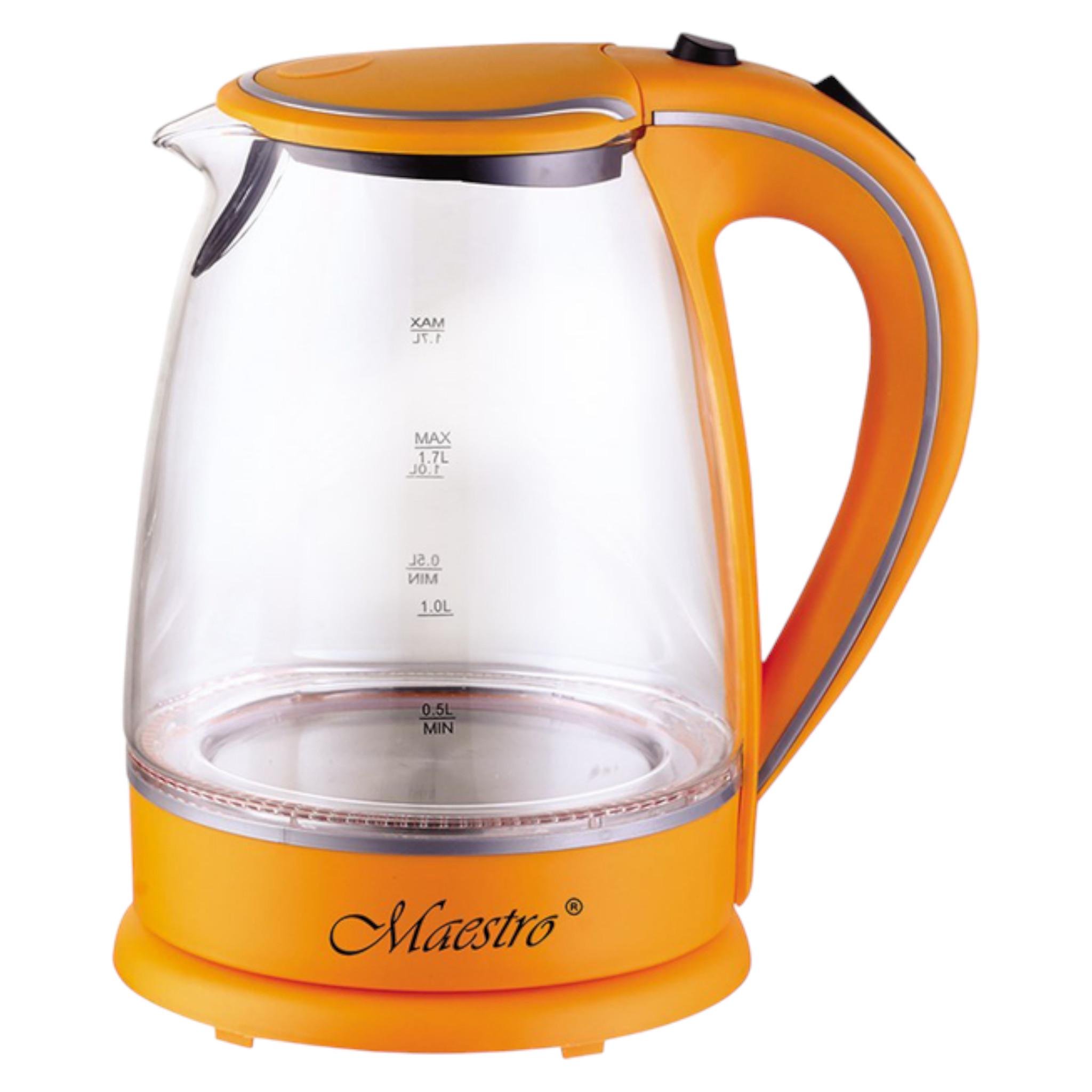Электрочайник Maestro MR-064 1,7 л 2200 Вт Оранжевый (EK_MR064Orange) Электрочайник Maestro MR-064 1,7 л 2200 Вт Оранжевый (EK_MR064Orange)