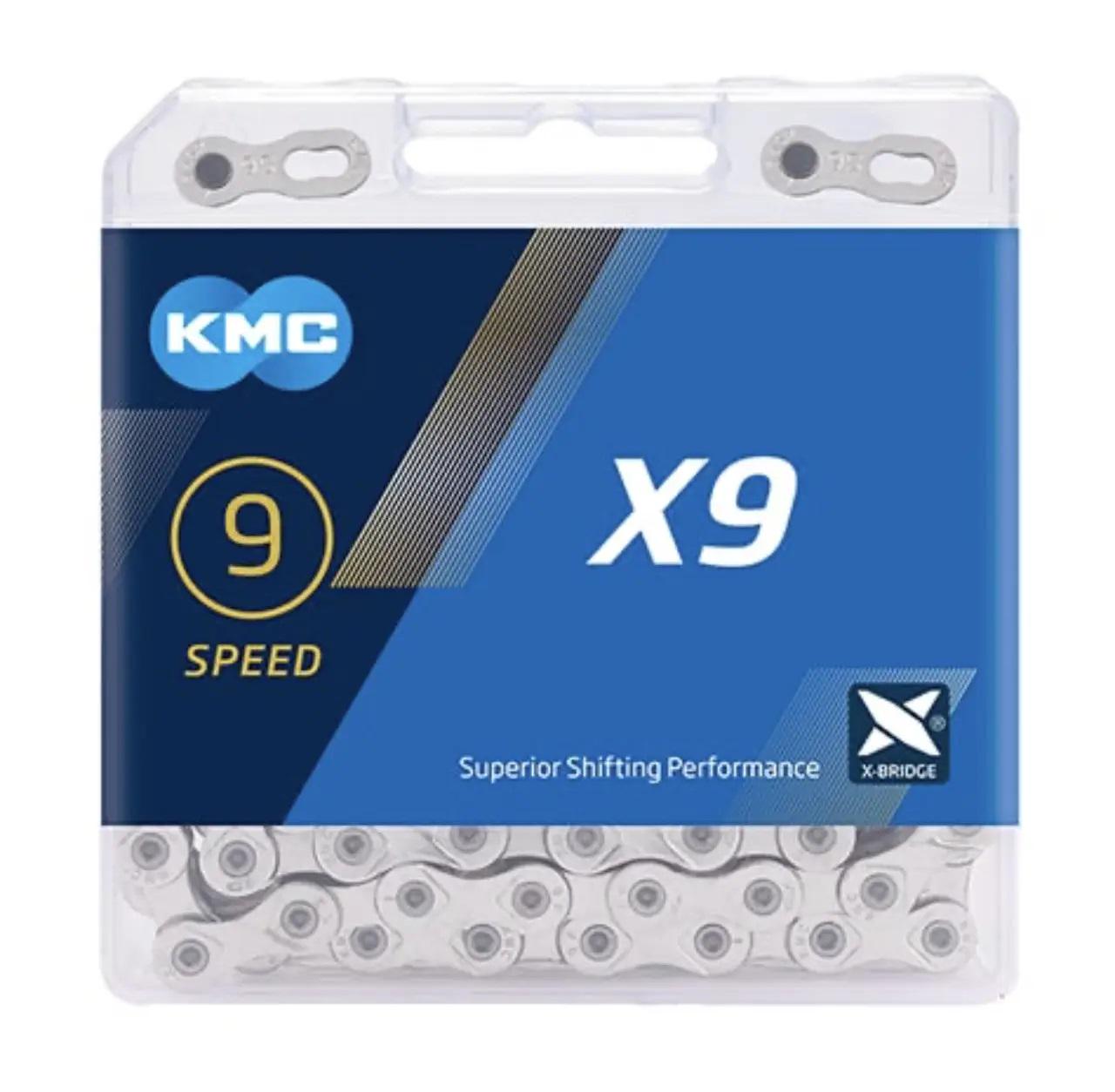 Цепь велосипедная КМС 9 скоростей с замком (29327338) - фото 5