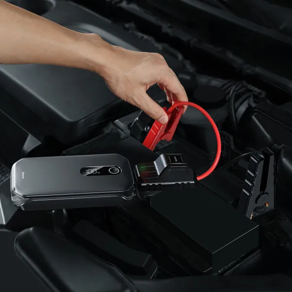 Пускозарядний пристрій бустер Baseus Super Energy Pro Car Jump Starter 12000 mAh - фото 6