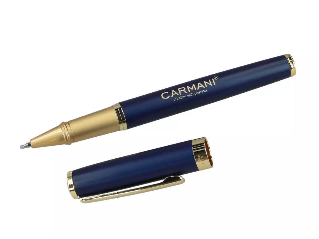 Ручка шариковая с картриджами Carmani Синий (031-0039)