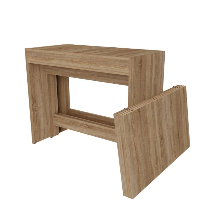 Стіл обідній Неман Пітон Лайт розсувний ЛДСП Дуб сонома - фото 4 Стіл обідній Неман Пітон Лайт розсувний ЛДСП Дуб сонома - фото 4