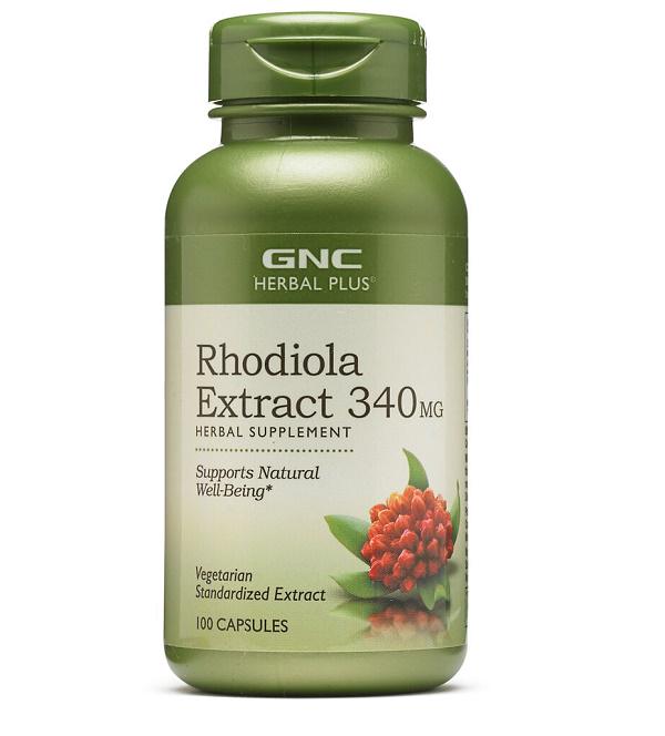 Радіола GNC Herbal Plus Rhodiola Extract 340 mg 100 Caps