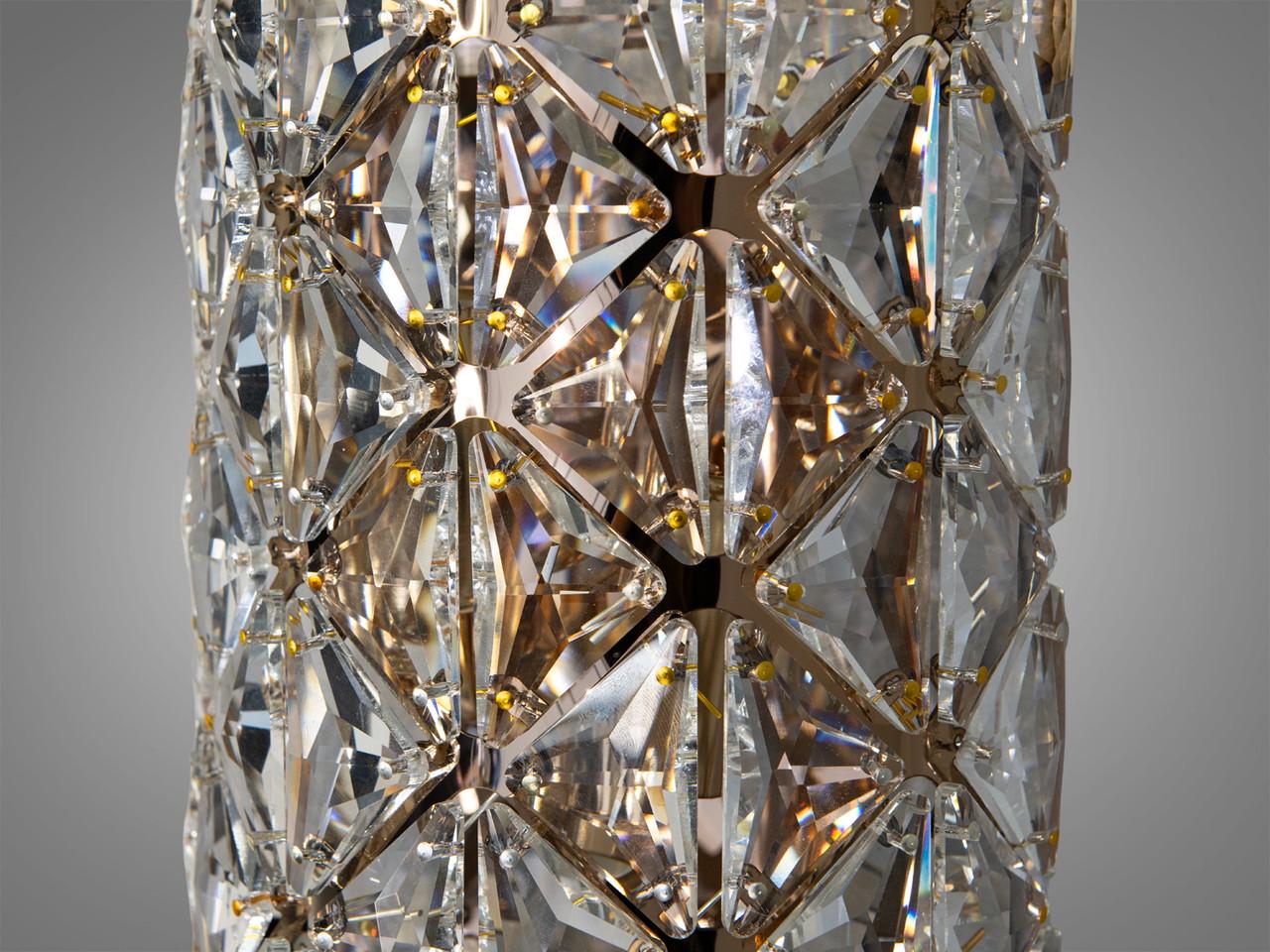 Бра Diasha 9130-B420GD с хрусталем для гостиной Золотой (2816779404) - фото 3