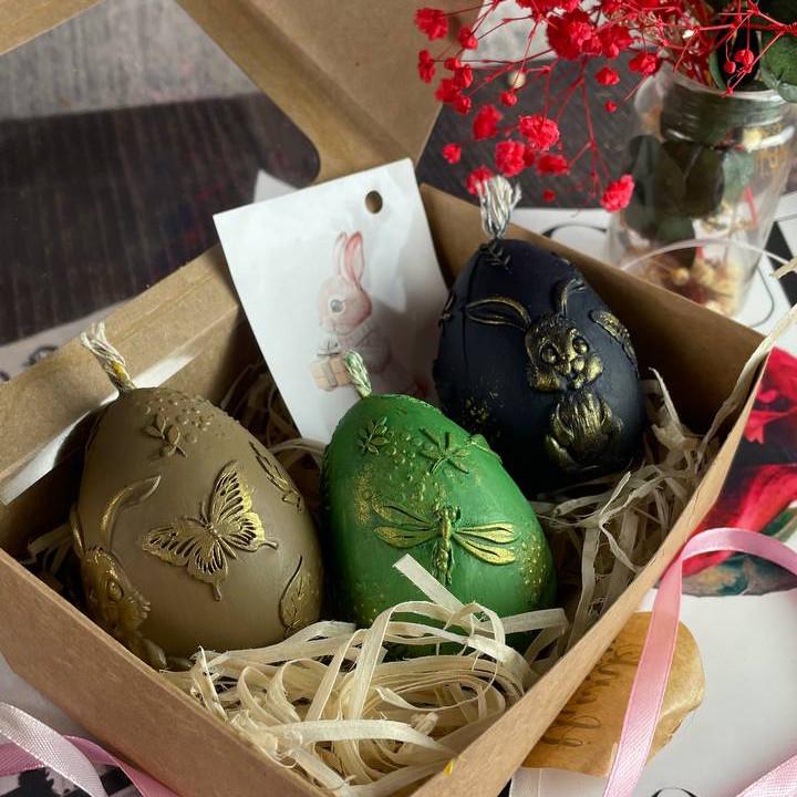 Набор восковых свечей Пасхальный подарок (1419) Набор восковых свечей Пасхальный подарок (1419)