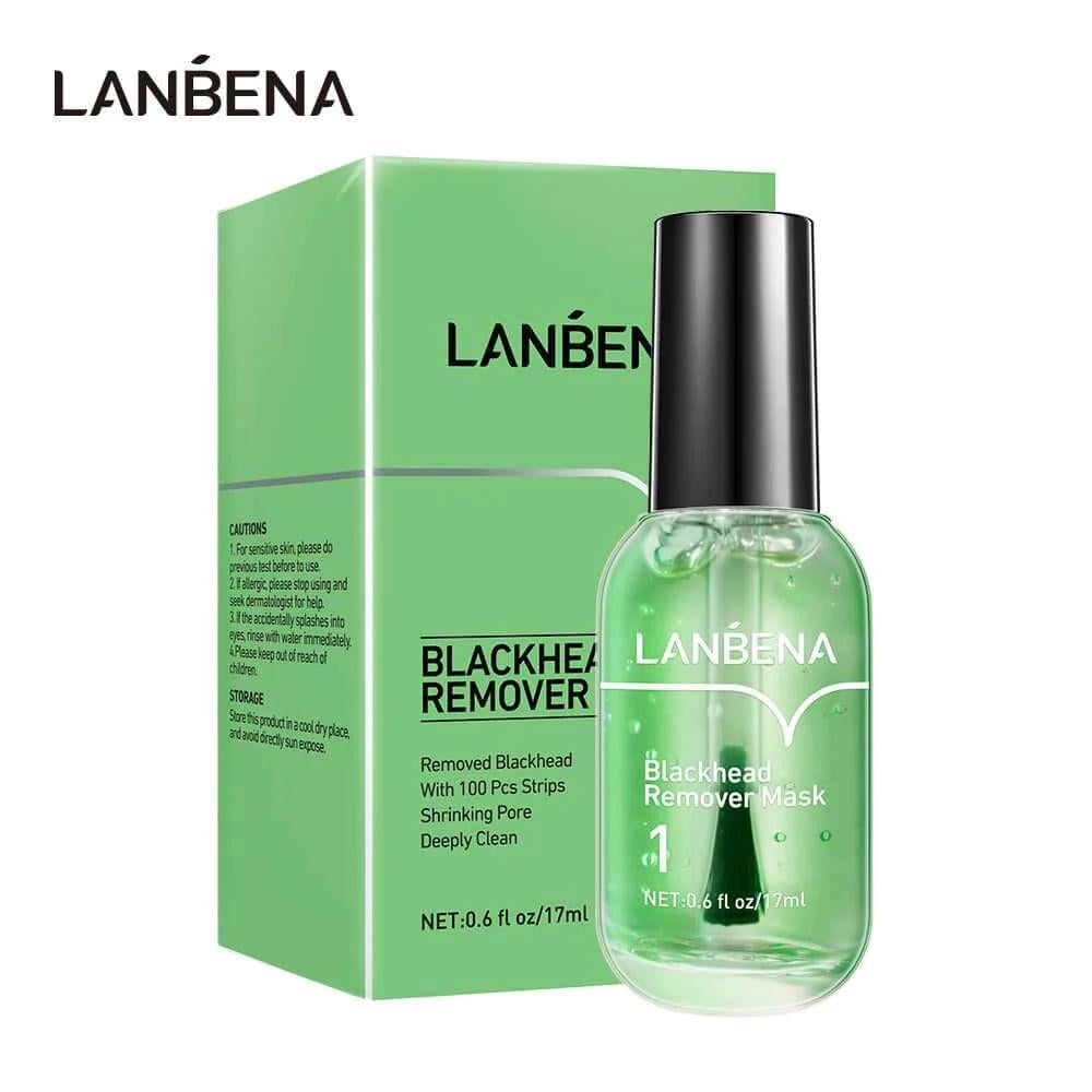 Маска-сироватка LANBENA Blackhead Remover Mask №1 для видалення чорних крапок глибоке очищення з паперовими смужками 17 мл - фото 4