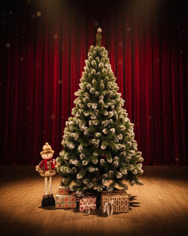 Ялинка Лідія з білими кінчиками 1,8 м (30245585) - фото 2