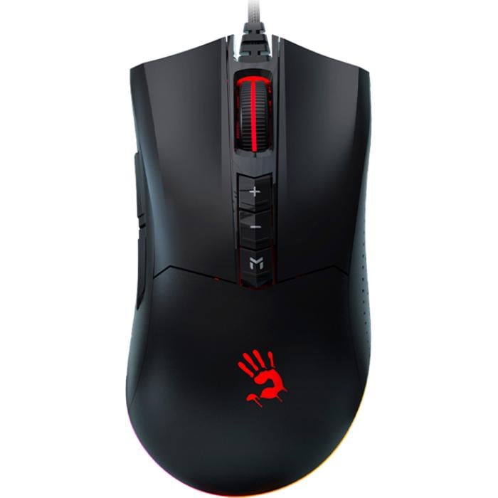 Компьютерная мышка проводная A4Tech ES9 Bloody RGB Stone Black (26712153)