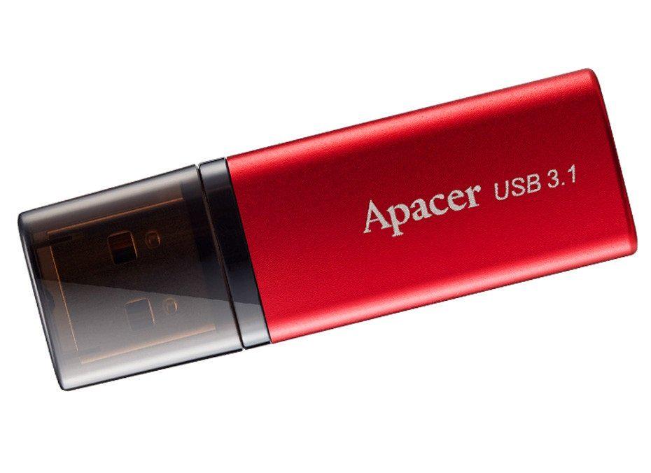 Флеш-память Apacer USB 3.2 Type-A AH25B 32GB Красный (ERC-AP32GAH25BR-1) - фото 2