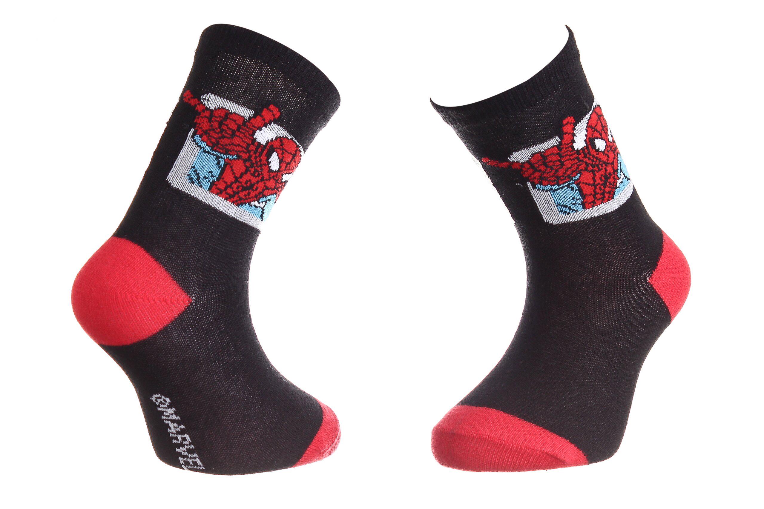 Носки Marvel Spider-Man Ds Carre р. 19-22 Black (43890147-2)