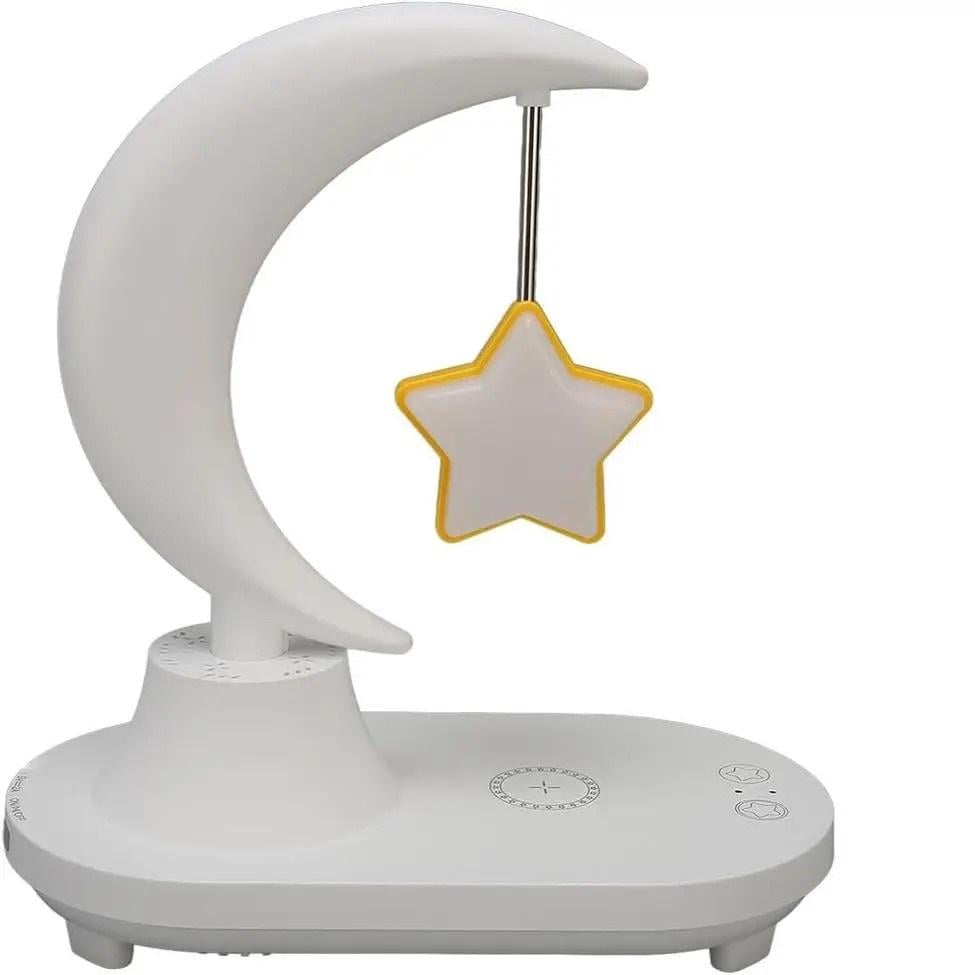 Зарядка с ночником луна со звездой с Bluetooth колонкой TB-35SLIWBT (16351)