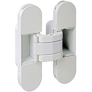 Петля скрытая AGB Eclipse 2.0 110x30 мм с колпачками Белый (E30200.03.91 Kit)