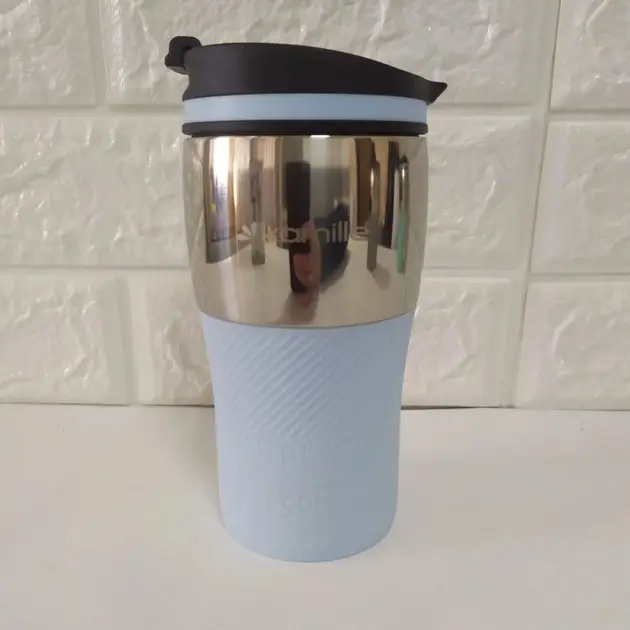 Термокружка Kamille KM-2155-Blue 320 мл Голубой (8-6-4696666)