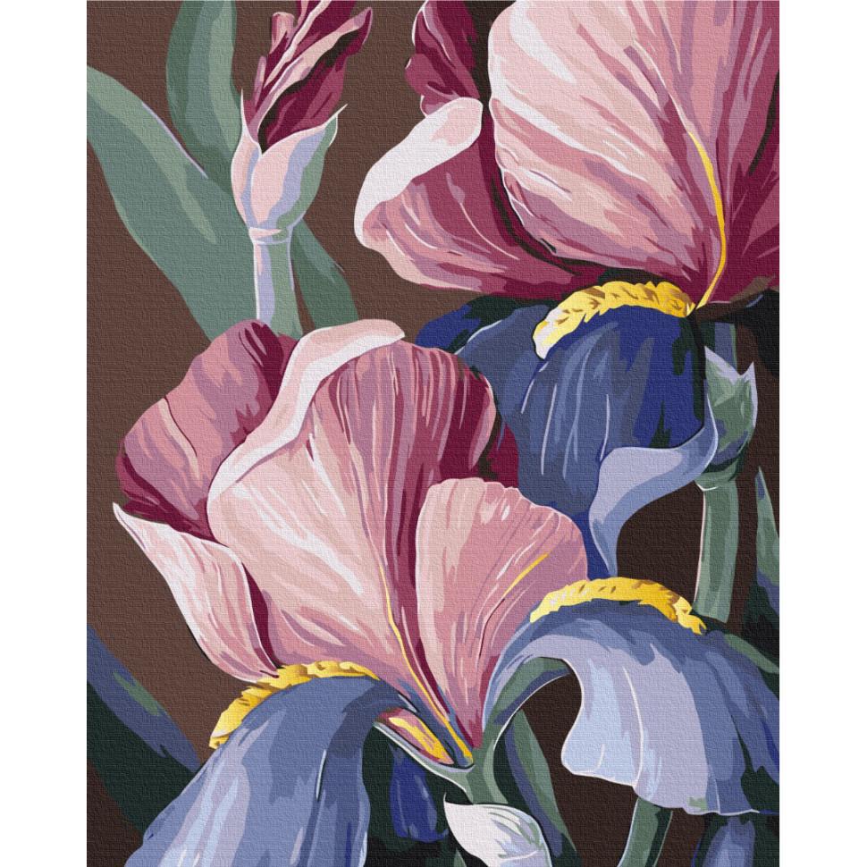 Картина за номерами Brushme Півники Yana Biluhina BS53760 40x50 см (RLT39905) Картина за номерами Brushme Півники Yana Biluhina BS53760 40x50 см (RLT39905)