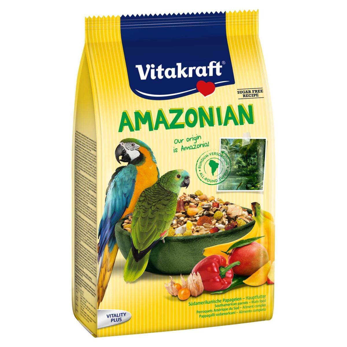 Корм для великих амазонських папуг Vitakraft Amazonian 750 г (21643)