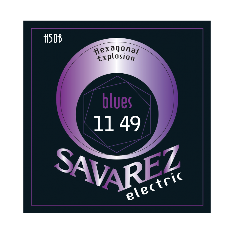Струны для электрогитары Savarez Hexagonal Explosion H50B 11-49 (126203)