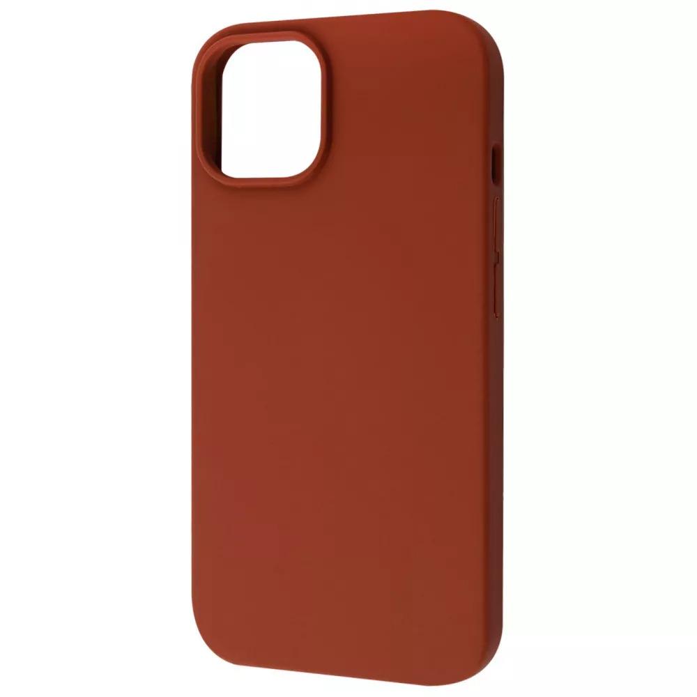 Чехол-накладка для телефона WAVE Full Silicone Cover iPhone 14 Brown