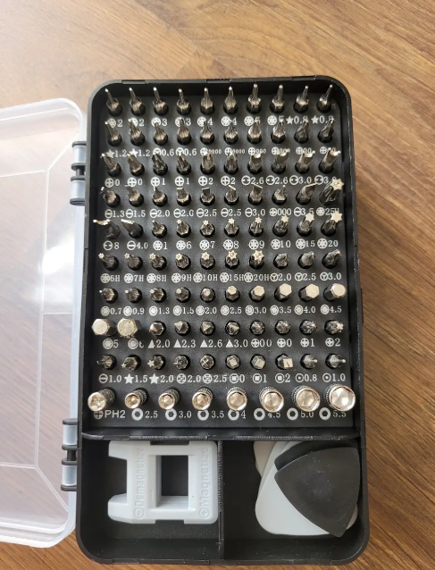 Набор инструментов с битами 115в1 для ремонта электроники (10360) - фото 7 Набор инструментов с битами 115в1 для ремонта электроники (10360) - фото 7