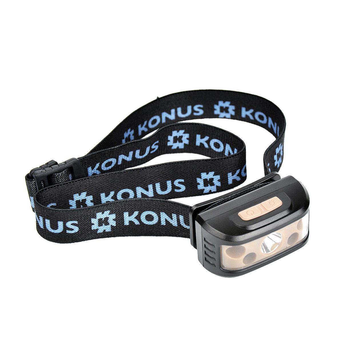 Ліхтар налобний Konus KonusFLASH-7 236 Lm Sensor USB Rechargeable (25072138)