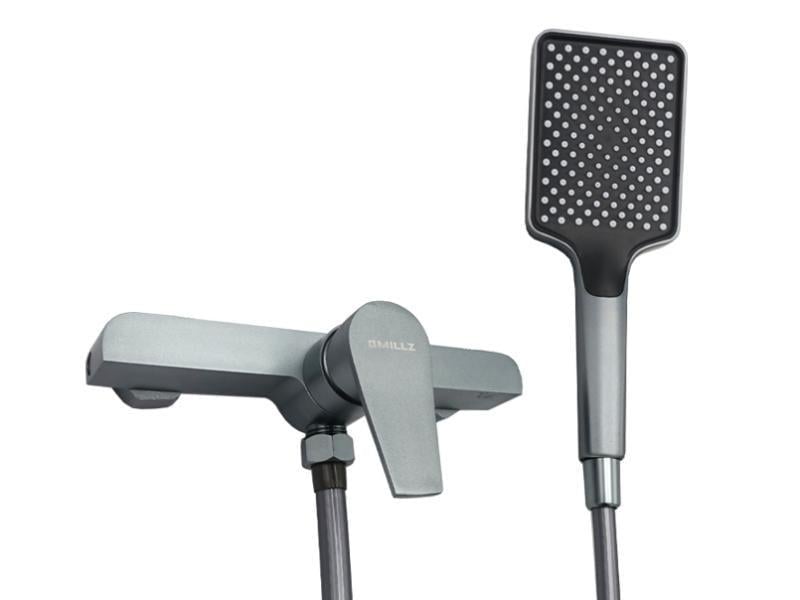 Смеситель для душа MILLZ MRS-AL-E2 1/10 Silver (ТР-00026967) Смеситель для душа MILLZ MRS-AL-E2 1/10 Silver (ТР-00026967)
