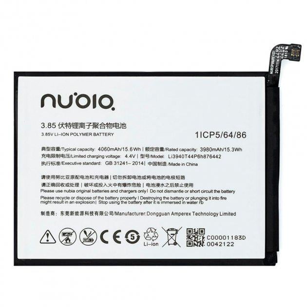 Батарея ZTE Nubia V18 Li3940T44P6h876442