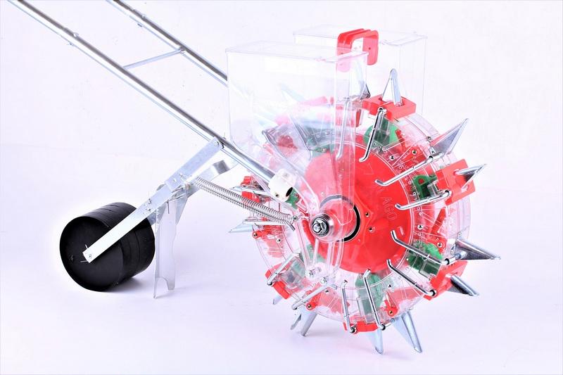 Сеялка ручная двухрядная колесо TATA 7A2-2 - фото 3