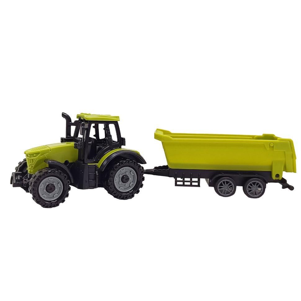 Іграшка дитяча Трактор з причепом 5279 92bd Зелений 1 (RLT51507)