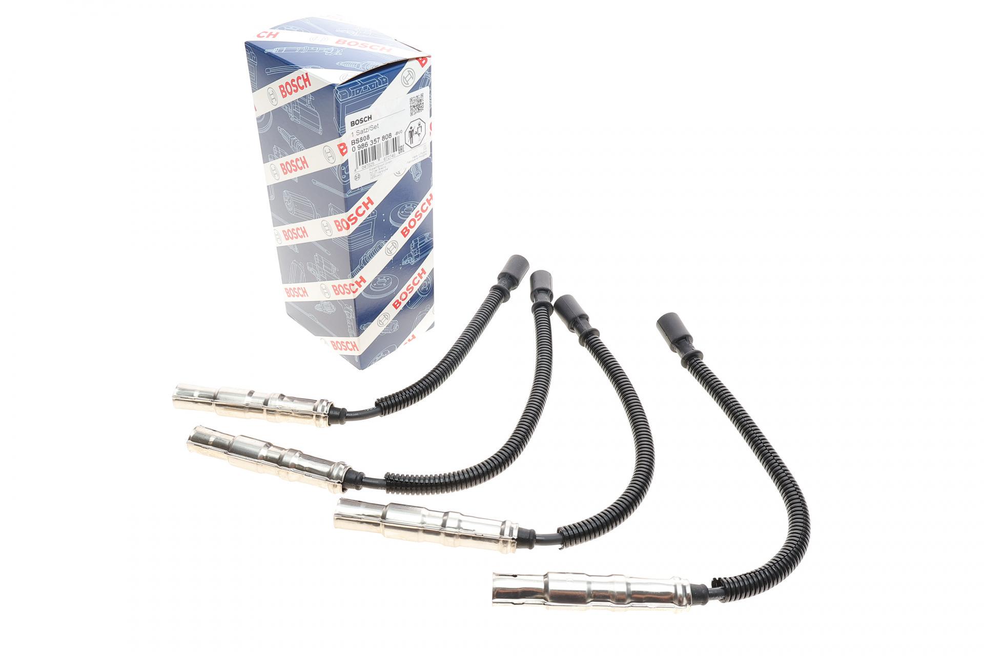 Провода зажигания Mercedes A-class W169 04-12/B-class W245 05-11 M266 (0 986 357 808 BOSCH)