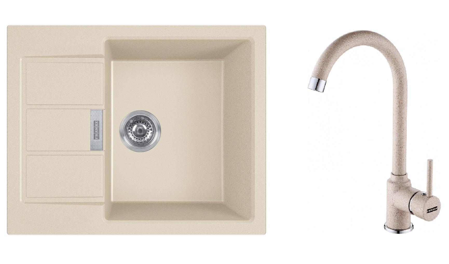 Комплект из мойки Franke Sirius 2.0 S2D 611-62 143.0671.742 и смесителя Franke Pola 115.0622.947 Комплект из мойки Franke Sirius 2.0 S2D 611-62 143.0671.742 и смесителя Franke Pola 115.0622.947