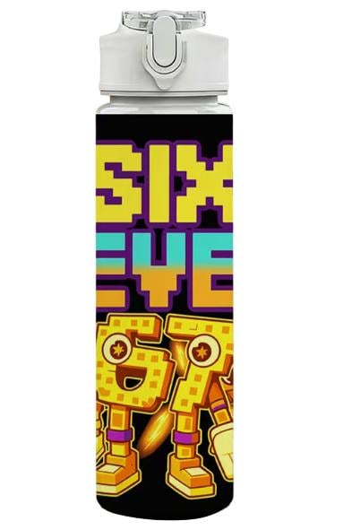 Детская бутылка для воды с трубочкой Six Seven Steal a Brainrot 750 мл (35110162)