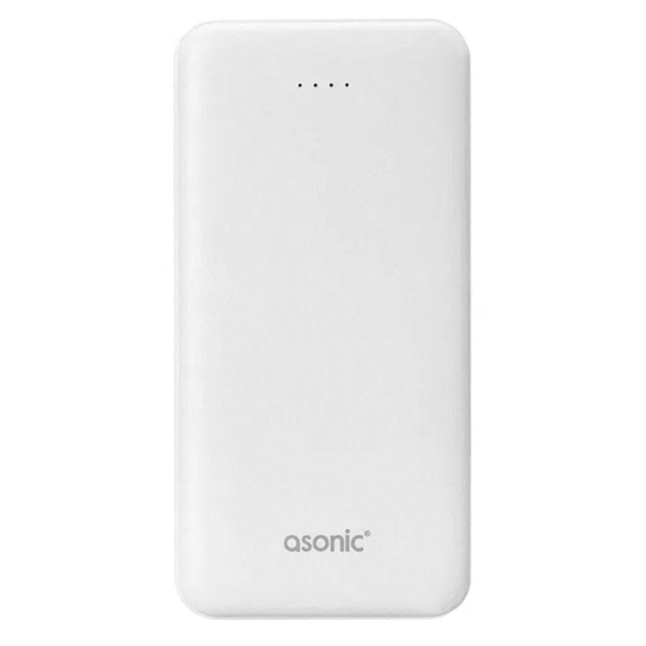 Повербанк Asonic AS-P10 10000mAh 2 USB Белый (1057919)