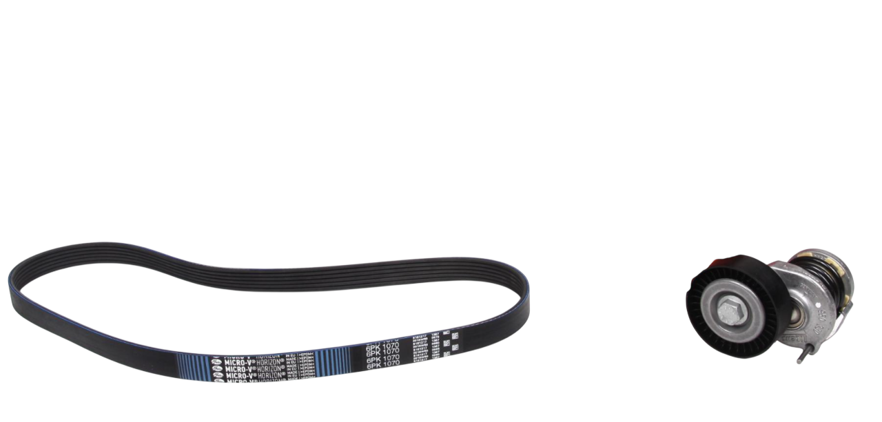 Комплект ремня генератора GATES VW Caddy III/Golf VI 1.6-2.0 TDI 6PK1070 K036PK1070