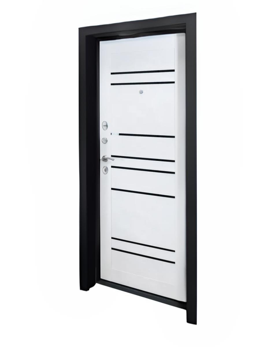 Комплект відкосів для дверей SIMBUD Sens 100 мм RAL9005 Атрацитовий мат (53797)