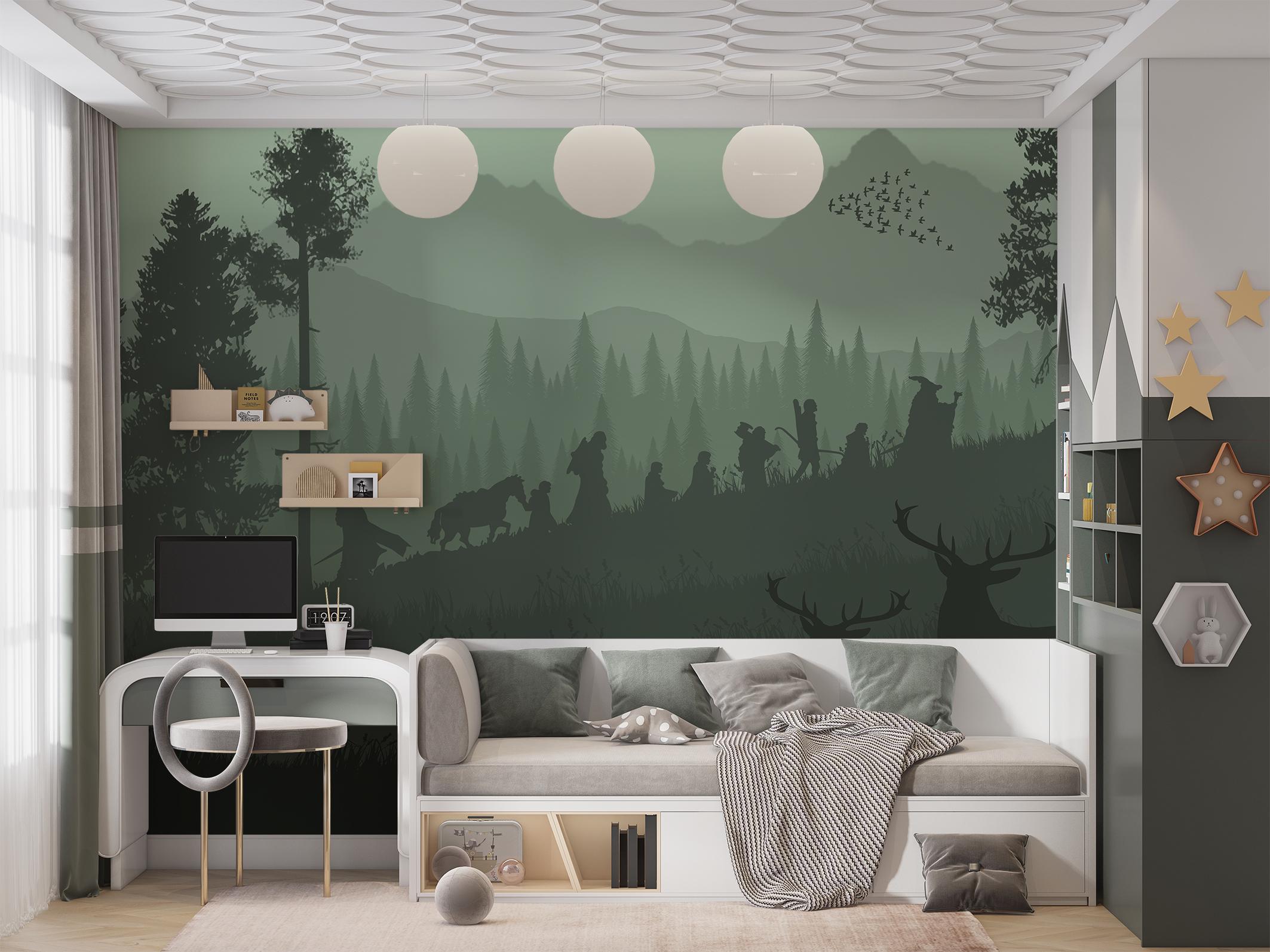 Фотообои флизелиновые Upstream Силуэты героев 230х153 см (S5KID-076/3) - фото 6 Фотообои флизелиновые Upstream Силуэты героев 230х153 см (S5KID-076/3) - фото 6