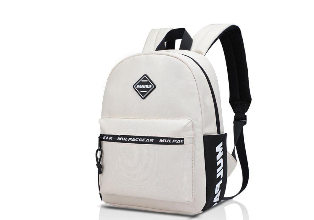 Рюкзак молодежный Optima 33x26x11 см 5 л Белый (KB-1266-white)