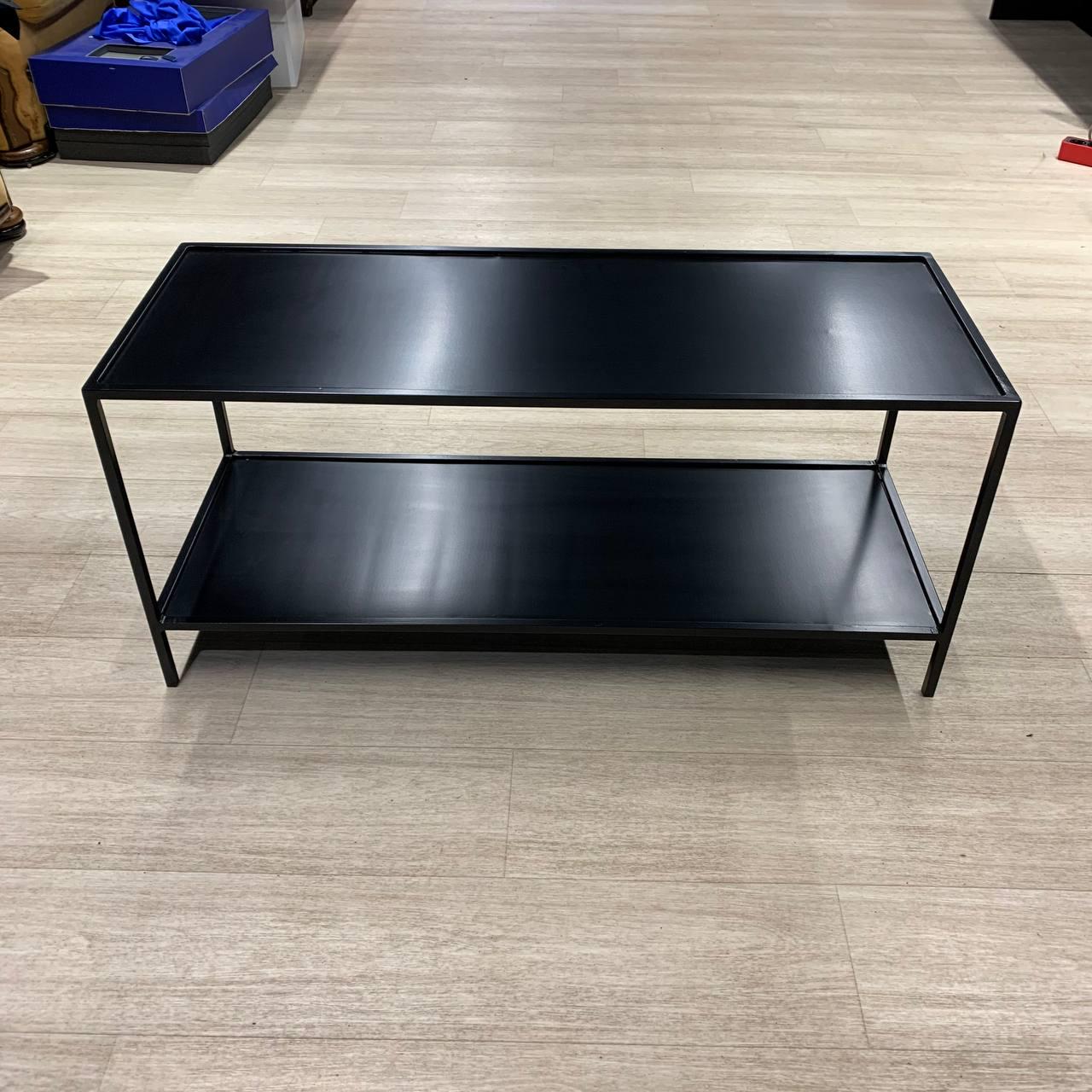 Підставка для взуття Grid LOFT дворівнева металева 900х350х450 мм Чорний (2048754984/К0518) - фото 3 Підставка для взуття Grid LOFT дворівнева металева 900х350х450 мм Чорний (2048754984/К0518) - фото 3