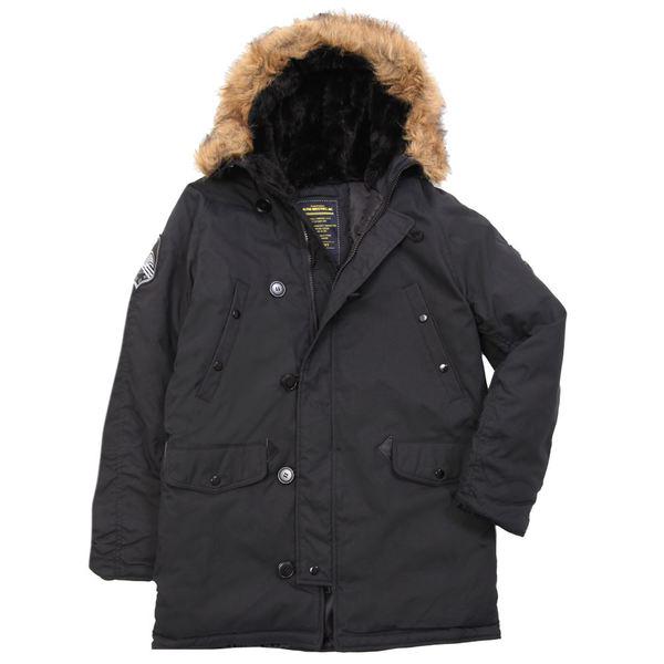 Куртка аляска Alpha Industries Altitude Parka XS Black (MJA43917C1XS)