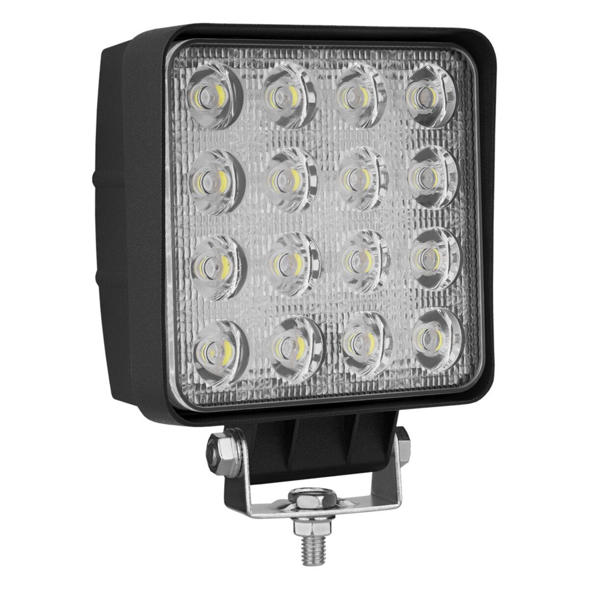 Фара светодиодная Brevia EPISTAR white Flood 10-30 V/48 W/16x3 W 3520 Lm