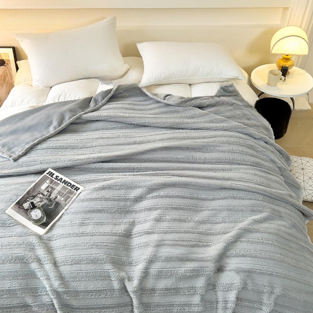 Плед Koloco Шиншила 200х230 см Серый (38446) Плед Koloco Шиншила 200х230 см Серый (38446)