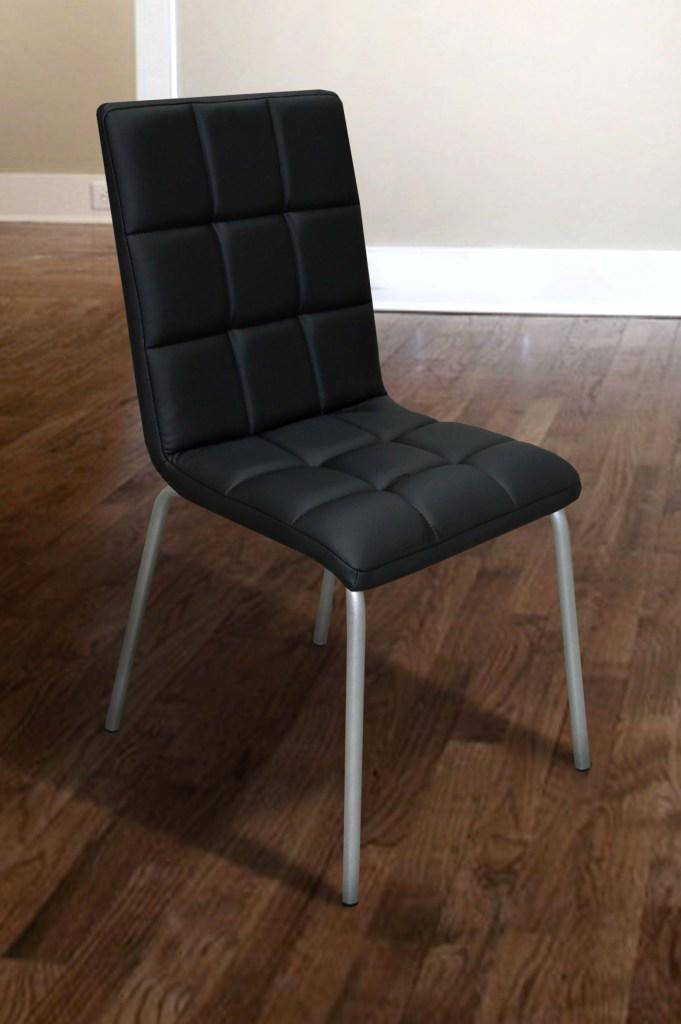 Стул кухонный Микс Мебель Аманда с мягкой спинкой Черный (17408) Стул кухонный Микс Мебель Аманда с мягкой спинкой Черный (17408)