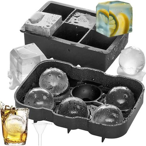 Форма для льоду 2в1 кубики/кульки Ruhhy 21270 силіконова (26590003) - фото 5