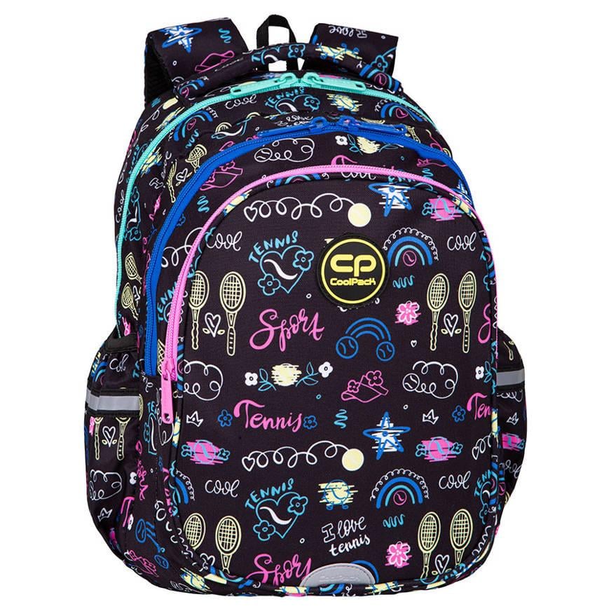 Шкільний рюкзак ультралегкий Coolpack JERRY TENNIS STAR 21 л 39х28х15 см