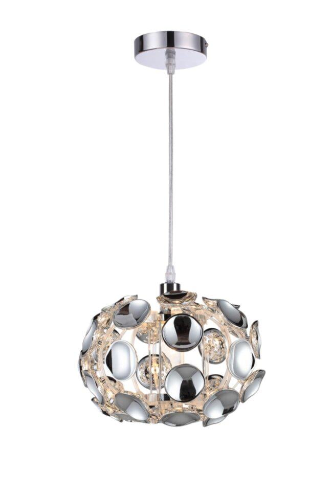 Люстра Blitz 6060 25x120 см Сіро-прозорий (6060-31)