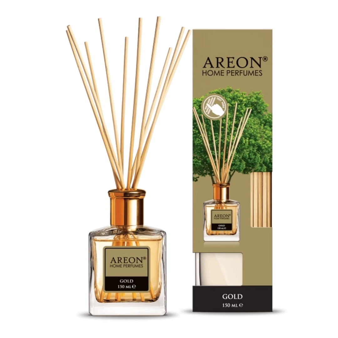 Аромадиффузор Areon Home Perfume LUX Gold 150 мл (are-01)