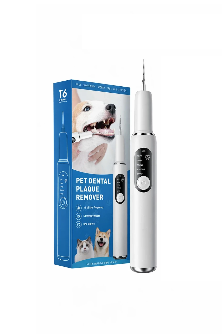 Скалер для собак ультразвуковий Folem T6 чищення зубного каменя у тварин (137754)