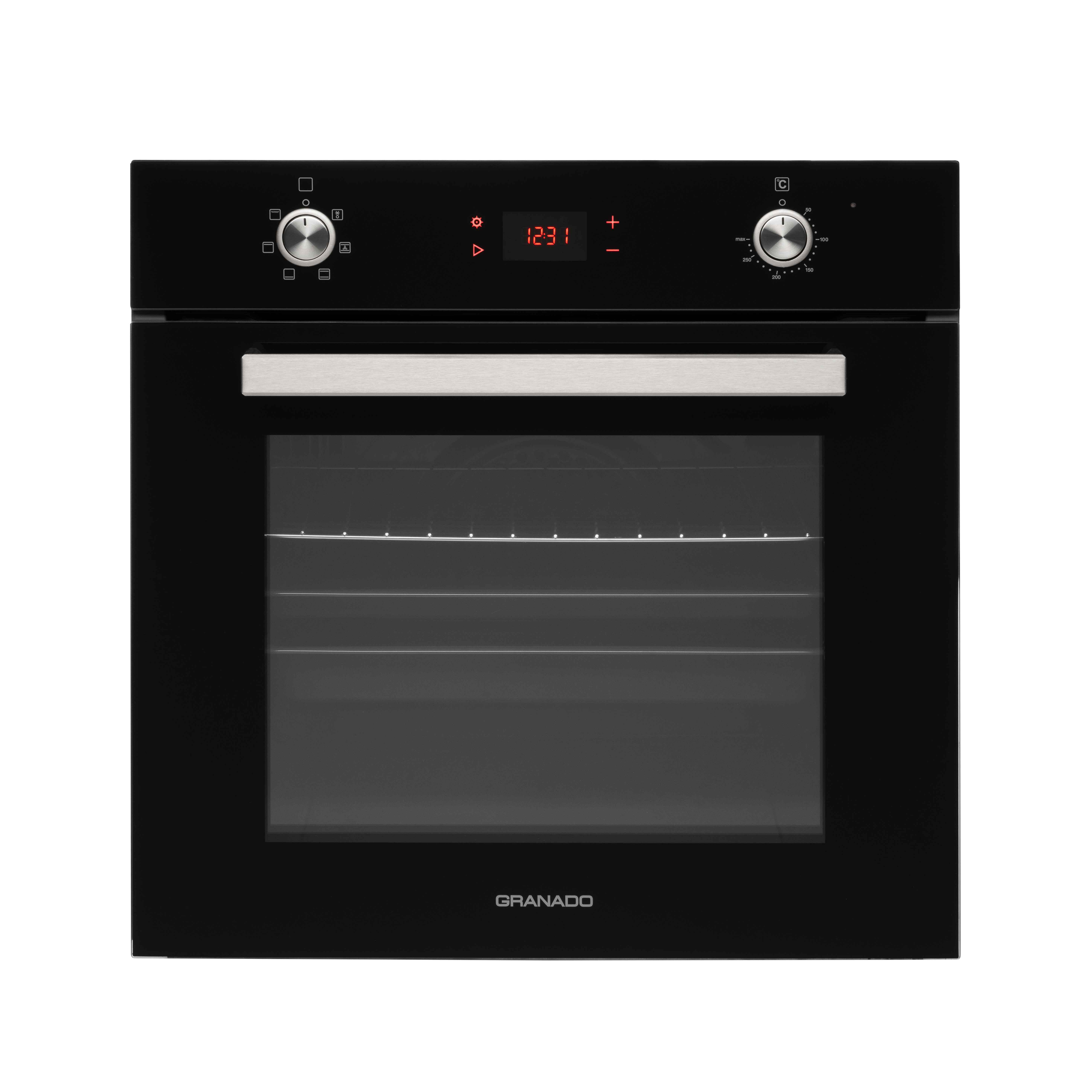 Комплект Granado духова шафа електрична GEO 62-1310 Black та варильна поверхня індукційна GIH 614 - фото 3 Комплект Granado духова шафа електрична GEO 62-1310 Black та варильна поверхня індукційна GIH 614 - фото 3