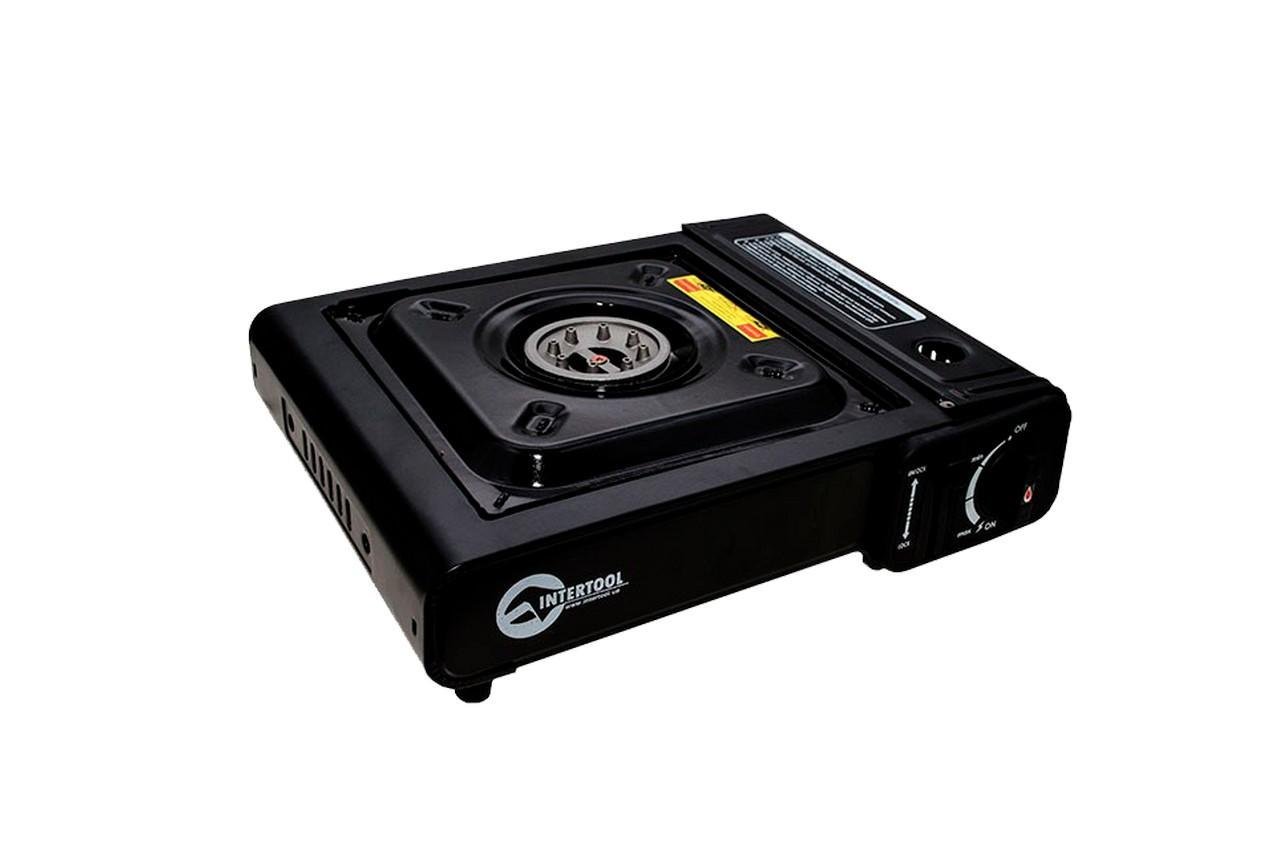 Плита газова з адаптером Intertool GS-0001 342x275x113 мм (GS-0001)