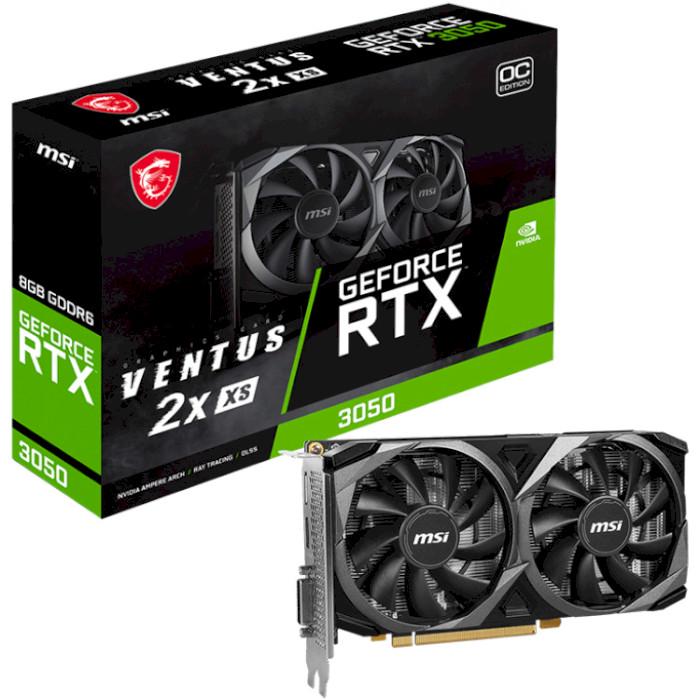 Відеокарта MSI GeForce RTX 3050 VENTUS 2X XS 8G OC (107489) - фото 5 Відеокарта MSI GeForce RTX 3050 VENTUS 2X XS 8G OC (107489) - фото 5