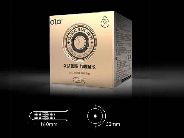 Презервативы Olo Physical Delay Sleeve пролонгирующие 10 шт. (ROZ6501053312) - фото 3
